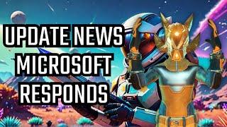 Update News: MICROSOFT RESPONDS FINALLY | UPDATE NOW COMING SOON | No Man's Sky