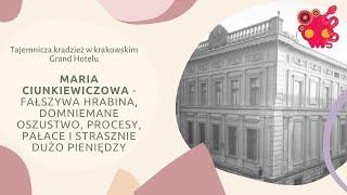 Hrabina Ciunkiewiczowa i wielka kradzież w Grand Hotelu.