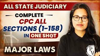 CPC All Section (1-158) (One Shot) | Major Law | State Judiciary Exam