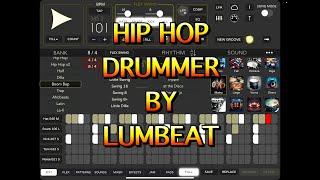 Hip Hop Drummer by Lumbeat - With NEW Flex Swing - Trap, Boombap, Hip Hop, Lo-Fi - Demo for the iPad