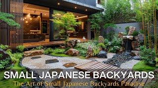 Miniature Havens: Mastering the Art of Japanese Courtyard Gardens in Tiny Backyards Paradise