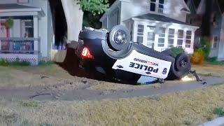 Most Unbelievble Police Accidents Caught on Camera