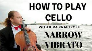 Learning fast cello Vibrato - HOW TO PLAY CELLO with Kira Kraftzoff