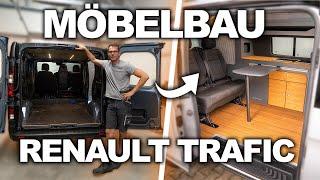 Möbelbau beim Renault Trafic 🪵 - Camper Ausbau - Leichter als ein Ikea Schrank | Camper Meyer