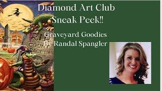 A Diamond Art Club Sneak Peek! Graveyard Goodies By Randal Spangler