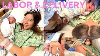 BIRTH VLOG! 30+ hours in Labor & Delivery Of Our Beautiful Daughter 