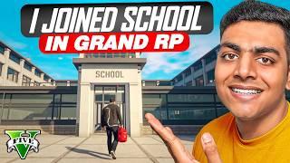 I Joined School In GTA 5 Grand RP