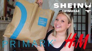 HUGE SUMMER HAUL | Primark, H&M and SHEIN Swimwear, Midsize 12-14 *NEW IN*