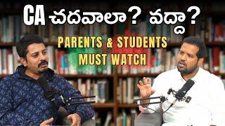 CA Career Guidance by CA. K. Prasanna Kumar | Aravind Katukam | TIE Studios | Telugu