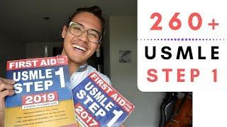 How I Scored 262 on the USMLE STEP 1