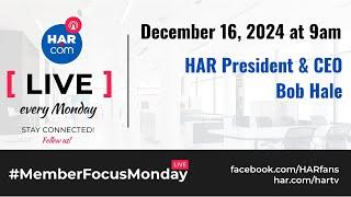 #MemberFocusMonday - HAR President & CEO Bob Hale