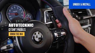 Installing Autotecknic Shift Paddles F83 M4 | SVBimmer