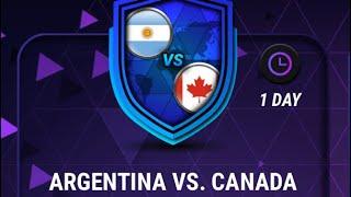 ARGENTINA  vs CANADA  LIVE SBC SOLUTION | MADFUT 24