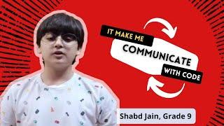 Why one Should Learn Coding | Shabd Jain | Code Jr | Coding for Kids