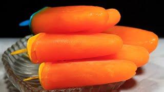 মালটার ললি আইসক্রীম/ Malta ice-cream/ Orange ice-cream