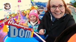 WIR GEHEN AUF DEN JAHRMARKT  Riesenrad und Achterbahn fahren  Hamburger Dom Besuch