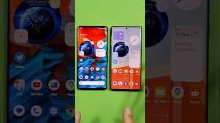 Pixel 7 Pro VS S22 Ultra One Ui 5 - Animations! #shorts