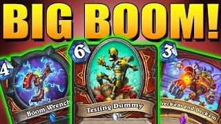 I Got LEGEND with Testing Dummy Warrior! | Hearthstone