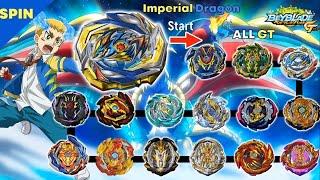 【Imperial Dragon VS ALL GT】marathon Beyblade Burst GT 베이블레이드 버스트 진검 임페리얼 드래곤 VS 올 진검 GT 마라톤 배틀