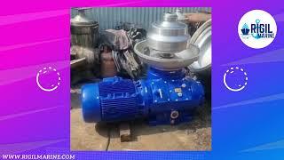 ALFA LAVAL SEPARATOR TYPE FESX 610 NOZZLE SEPARATOR || Trail Of Separation || ALFA LAVAL || RM