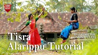 BHARATHANATYAM | Tisra Alarippu Tutorial I EPI 42 | AISHU'S DANCE STUDIO