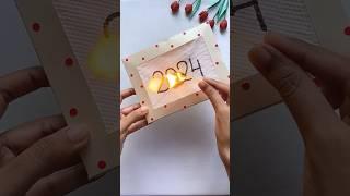 So cool!!New year craft idea#shorts #diy #gift #handmade #art #cards #new #newyear #unique #easy