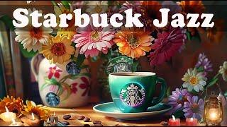 SpringJazz 2024 스타벅스 매장음악  실시간 음악 매장음악 광고없는 週末の朝カフェBGM  STARBUCKS Soothing Jazz for work️