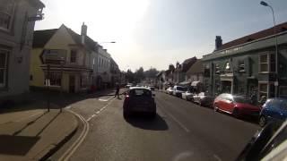 A Ride Through New Alresford in Hampshire