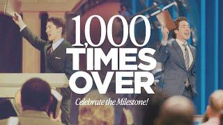 Joel Osteen's 1,000 Message Recap