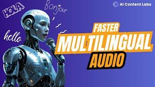 AI-Powered Multilingual Audio Generation – Faster Workflow