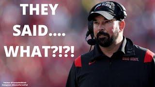 An opposing coach CALLS OUT OHIO STATE COACH RYAN DAY - AND HE'S NOT WRONG!!!