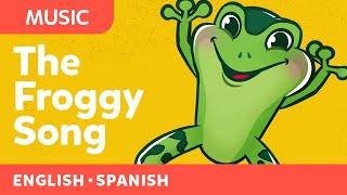 Canticos | The Froggy Song / Cucú cantaba la rana | Nursery Rhyme for kids