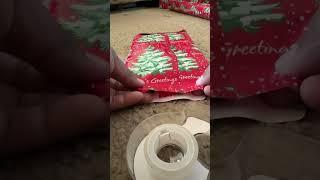 Gift wrapping #christmas #alliwantforchristmasisyou #merrychristmas #vlog #vlogmasvibes #shorts