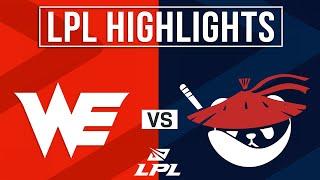 AL vs WE Highlights ALL GAMES | LPL 2025 Split 1 | Anyone's Legend vs Team WE