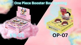 One Piece Booster Box Showdown: OPO7 vs. EB01 - Epic Pulls & Surprises!