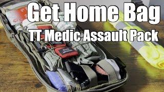 Erste Hilfe Setup im Tasmanian Tiger Medic Assault Pack MK II S | Get Home Bag (GHB)