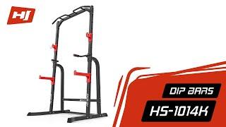 Poręcze treningowe HS-1014K Hop-Sport/Power Tower Dip-Station/Stacionární bradla s hrazdou