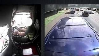 Truck Driver Crashes Whilst Texting