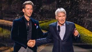 Harrison Ford meets Troy Baker - Indiana Jones at The Game Awards 2024