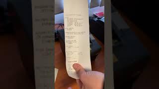 Epson TM-T88i - Paper change and Self Test
