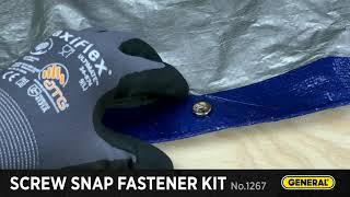 Screw Snap Fastener Kit No 1267