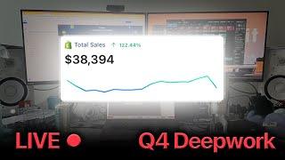 $1m Brand Owner LIVE Q4 Deepwork  (Facebook Ads Scaling)