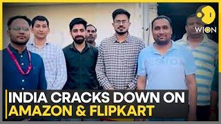 India Seizes Products From Amazon, Flipkart Warehouses As Crackdown Intensifies | World News