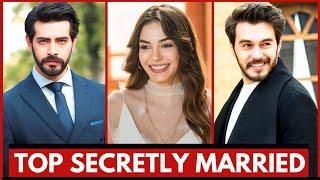 Famous Turkish Actors You Won't Believe are Actually Married || Most Handsome Turkish Actors 2024
