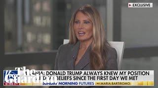 Melania Trump on abortion: 'I don't want government in my personal business'