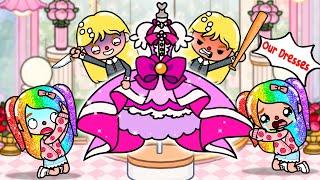 Step-Sisters Are Jealous Because My Twin And I | Toca Life Story | Toca Boca