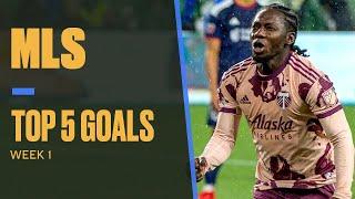 Top 5 MLS Goals of 2022: Week 1