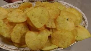 Чипсы домашние. Самый вкусный и простой рецепт!  Potato Chips