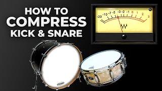 Magic Compressor Settings for KICK & SNARE