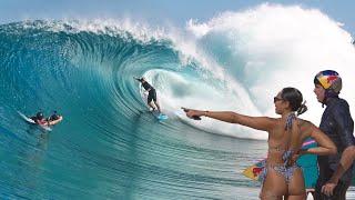 BACKDOOR PIPELINE GOES OFF! BROKEN BOARDS & CRAZY WIPEOUTS